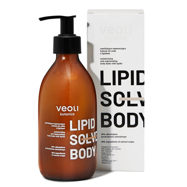 Veoli Botanica Lipid Solve Body nawilżająco-regenerujący balsam do ciała z lipidami 290ml