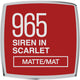 Maybelline Color Sensational Matte szminka do ust 965 Siren In Scarlet