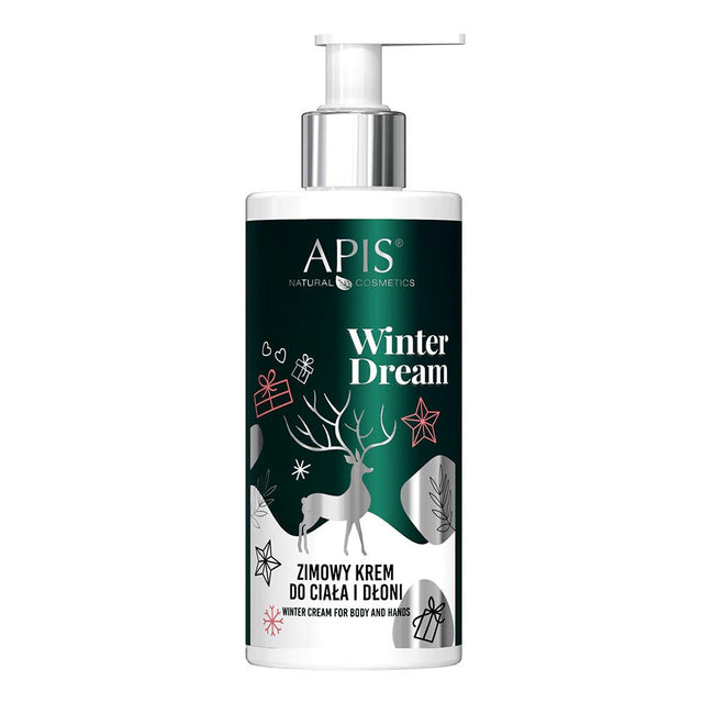 APIS Winter Dream zimowy krem do ciała i dłoni 300ml