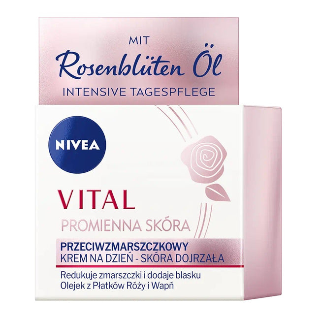 Nivea Vital Promienna Skóra przeciwzmarszczkowy krem na dzień 50ml