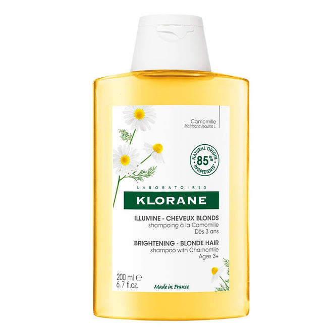 Klorane Brightening Shampoo rumiankowy szampon ożywiający kolor do włosów blond 200ml