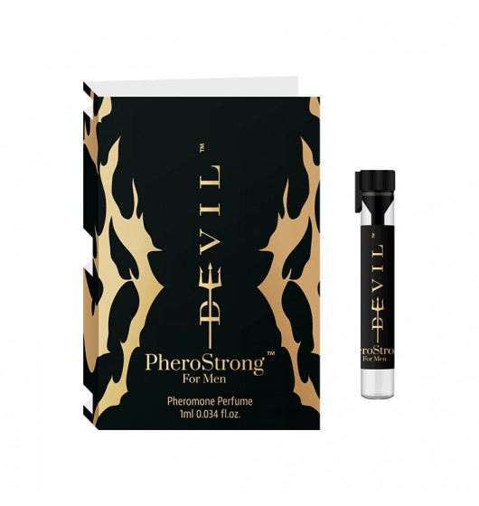 PheroStrong Devil For Men Pheromone Perfume perfumy z feromonami dla mężczyzn 1ml