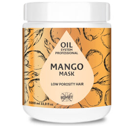 Ronney Professional Oil System Low Porosity Hair maska do włosów niskoporowatych Mango 1000ml