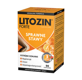 Litozin Forte sprawne stawy suplement diety 90 kapsułek