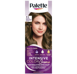 Palette Intensive Color Creme farba do włosów w kremie  7-1 Chłodny Średni Blond