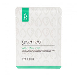 It's Skin Green Tea Watery Mask Sheet maseczka w płachcie z zieloną herbatą 17g