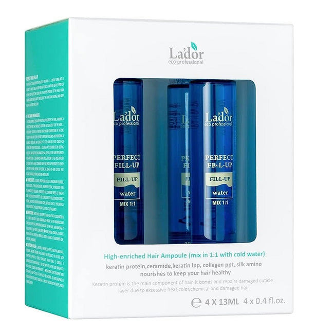 La'dor Perfect Hair Fill-Up Ampoule regenerujące ampułki do włosów zniszczonych 4x13ml