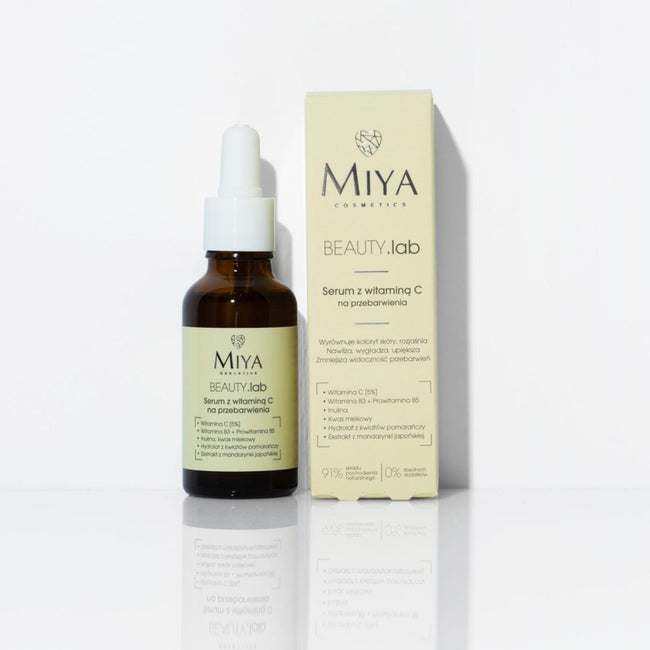 Miya Cosmetics BEAUTY Lab serum z witaminą C na przebarwienia 30ml