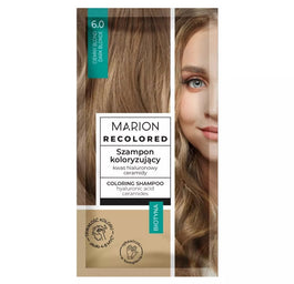 Marion Recolored szampon koloryzujący 6.0 Ciemny Blond 35ml