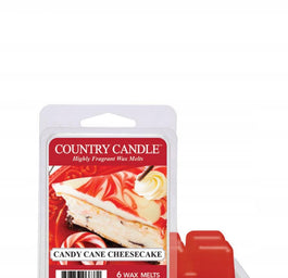 Country Candle Wax wosk zapachowy "potpourri" Candy Cane Cheesecake 64g