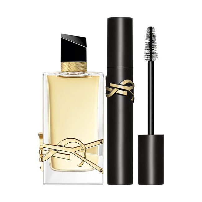 Yves Saint Laurent Libre Pour Femme zestaw woda perfumowana spray 90ml + Lash Clash nadający ekstremalnej objętości tusz do rzęs 01 Noir 9ml