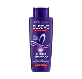 L'Oreal Paris Elseve Color-Vive Purple Shampoo fioletowy szampon przeciw żółtym i miedzianym odcieniom 200ml