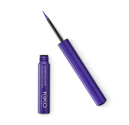 KIKO Milano Super Colour Waterproof Eyeliner ultragładki wodoodporny kolorowy eyeliner w płynie 05 Violet 1.7ml