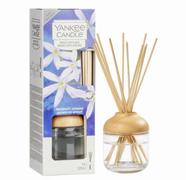 Yankee Candle Reed Diffuser pałeczki zapachowe z dyfuzorem Midnight Jasmine 120ml