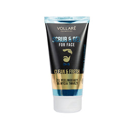 Vollare Żel peelingujący do mycia twarzy dla mężczyzn 150ml