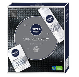 Nivea Men Skin Recovery zestaw pianka do golenia 200ml + balsam po goleniu 100ml