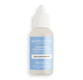 Revolution Skincare Overnight Blemish Lotion Zinc & Niacinamide punktowy preparat na niedoskonałości 30ml