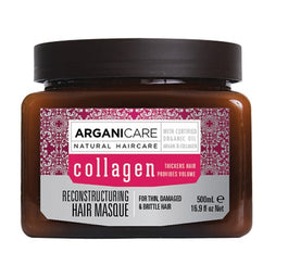 Arganicare Collagen naprawcza maska do cienkich i zniszczonych włosów 500ml