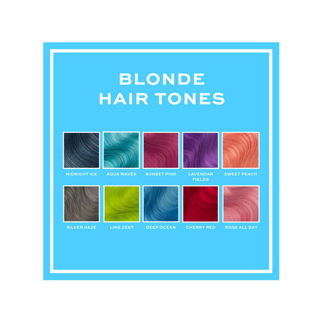 Revolution Hair Tones For Blondes balsam koloryzujący do włosów blond Lime Zest 150ml
