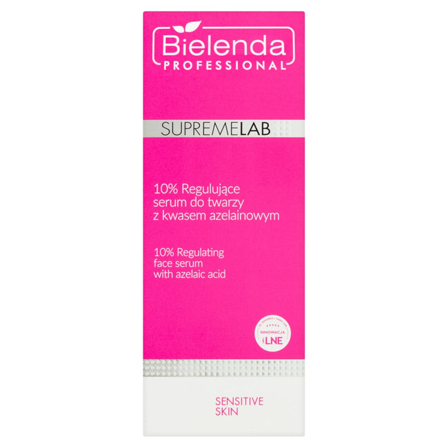 Bielenda Professional SupremeLab Sensitive Skin 10% regulujące serum do twarzy z kwasem azelainowym 50ml