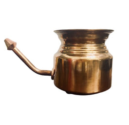 Sattva Copper Neti Pot naczynie miedziane do płukania nosa