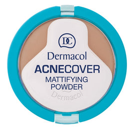 Dermacol Acnecover Mattifying Powder puder matujący w kompakcie 04 Honey 11g