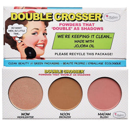 The Balm Double Crosser Contour Palette paleta do konturowania 8,5g