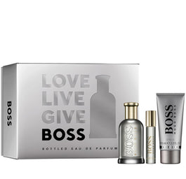 Hugo Boss Boss Bottled zestaw woda perfumowana spray 100ml + woda perfumowana spray 10ml + żel pod prysznic 100ml