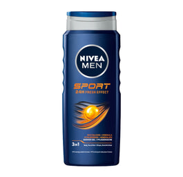 Nivea Men Sport żel pod prysznic do twarzy ciała i włosów 500ml