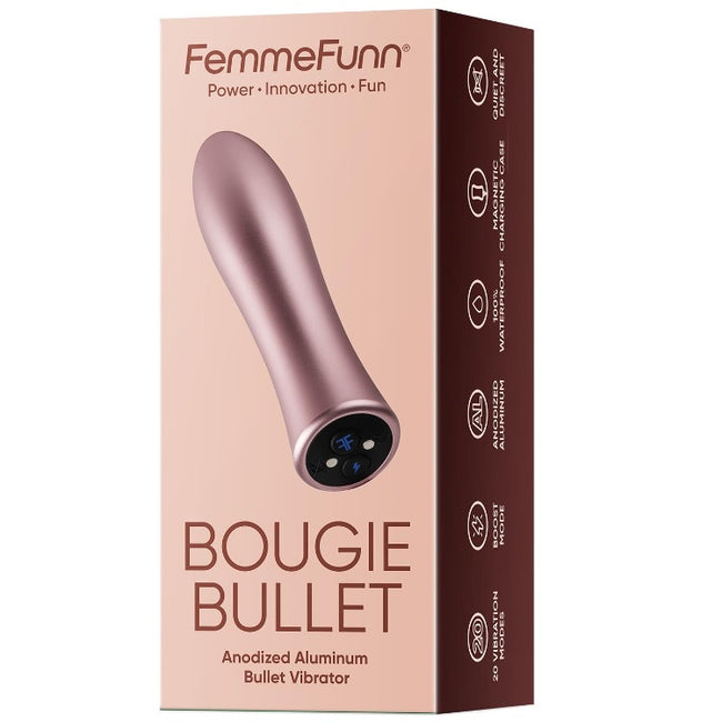 FemmeFunn Bougie Bullet wibrator typu "bullet" Rose Gold