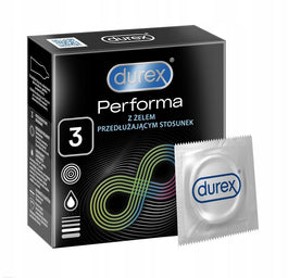 Durex Durex prezerwatywy Preforma 3 szt opóźniające wytrysk