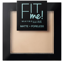Maybelline Fit Me Matte Poreless Pressed Powder puder matujący do twarzy w kompakcie 105 Natural Ivory 9g