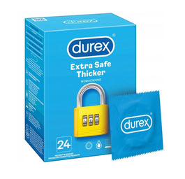 Durex Extra Safe Thicker prezerwatywy wzmocnione 24 szt