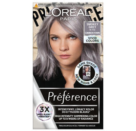 L'Oreal Paris Preference Vivid Colors trwała farba do włosów 9.112 Smokey Grey