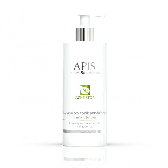 APIS Acne-Stop oczyszczający tonik antybakteryjny z zieloną herbatą 500ml