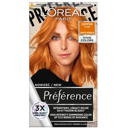 L'Oreal Paris Preference Vivid Colors trwała farba do włosów 7.432 Cooper