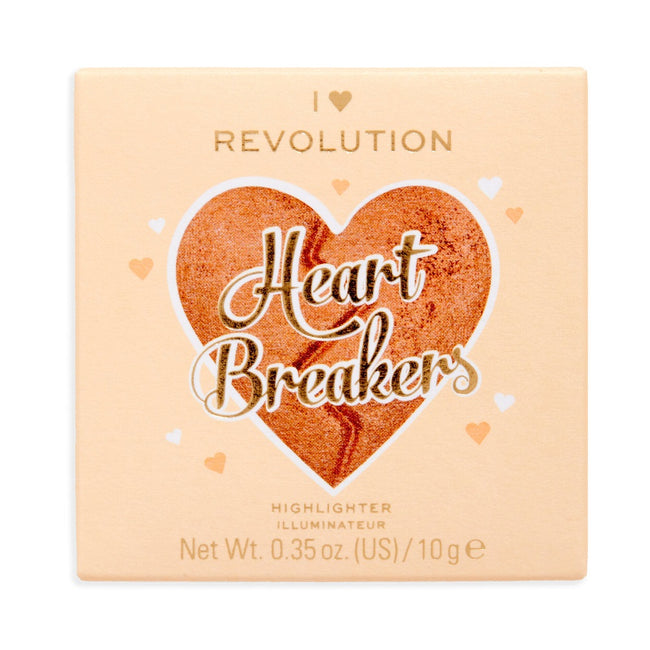 Makeup Revolution I Heart Revolution Heartbreakers rozświetlacz do twarzy Graceful 10g