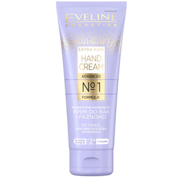 Eveline Cosmetics Extra Rich No1 intensywnie naprawczy krem do rąk i paznokci 75ml