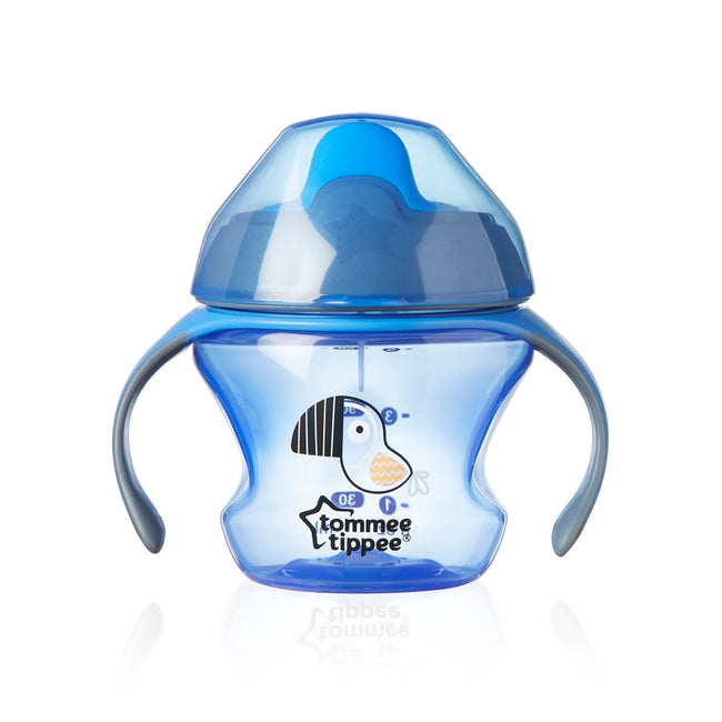 Tommee Tippee First Cup pierwszy kubek z uchwytami 4m+ Niebieski 150ml