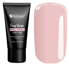Silcare Easy Shape Polygel akrylożel do paznokci Light Pink 30g