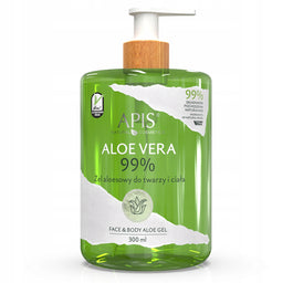 APIS Natural Aloe Vera 99% żel aloesowy do twarzy i ciała 300ml