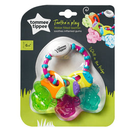 Tommee Tippee Teethe'n'Play gryzak wodny klucz 6m+