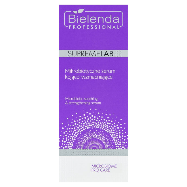 Bielenda Professional SupremeLab Microbiome Pro Care mikrobiotyczne serum kojąco-wzmacniające 30ml