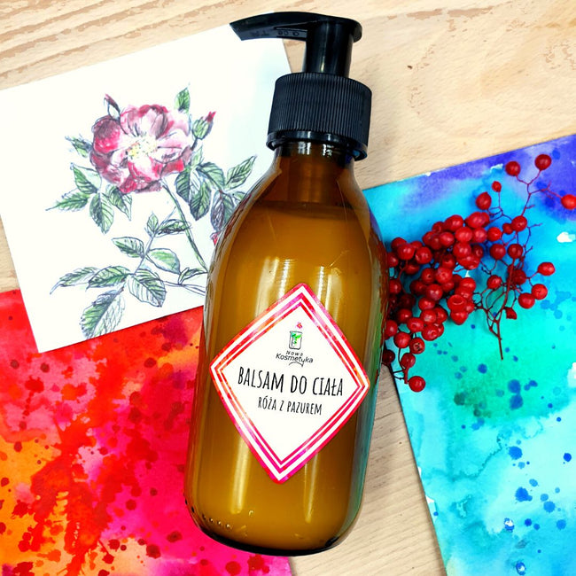 Nowa Kosmetyka Balsam do ciała Róża z pazurem 200ml