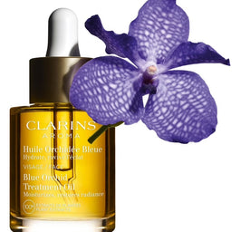 Clarins Blue Orchid Face Treatment Oil olejek do twarzy do skóry suchej 30ml