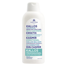 Kallos Professional Repair Hair Conditioner regenerująca odżywka do włosów z keratyną i kaszmirem 1000ml