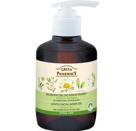 Green Pharmacy Gentle Facial Wash Gel żel do mycia twarzy dla mieszanej i tłustej skóry Zielona Herbata 270ml