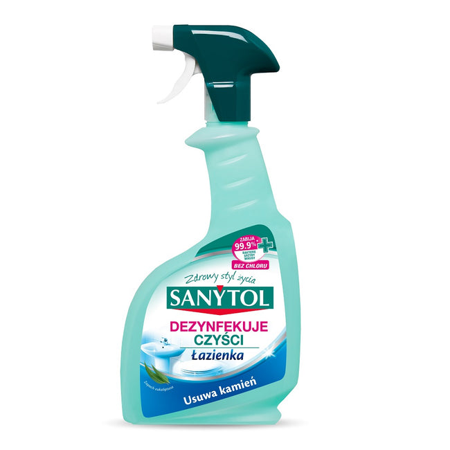 SANYTOL Spray do łazienki o zapachu eukaliptusa 500ml