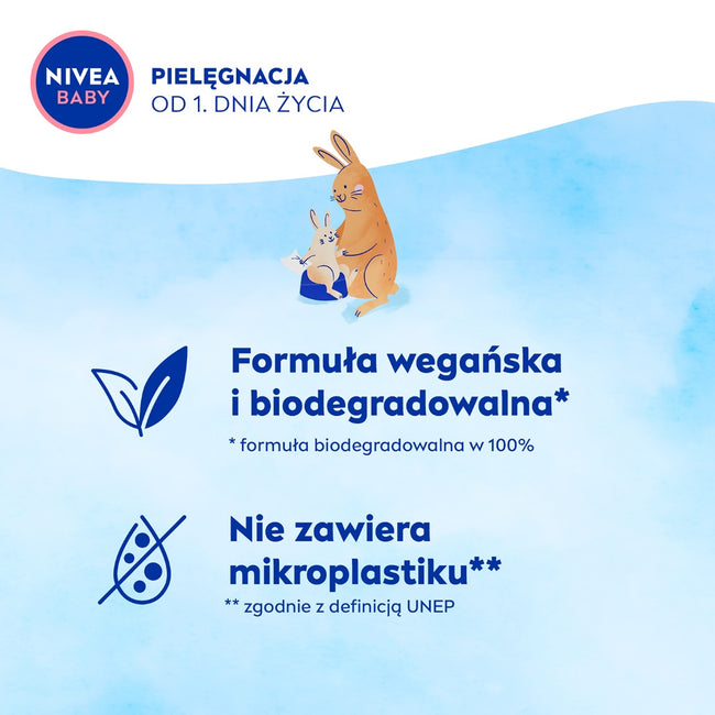 Nivea Baby Toddies chusteczki biodegradowalne 57szt