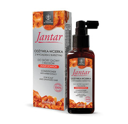Farmona Jantar Moc Bursztynu odżywka-wcierka do skóry głowy i włosów zniszczonych 100ml